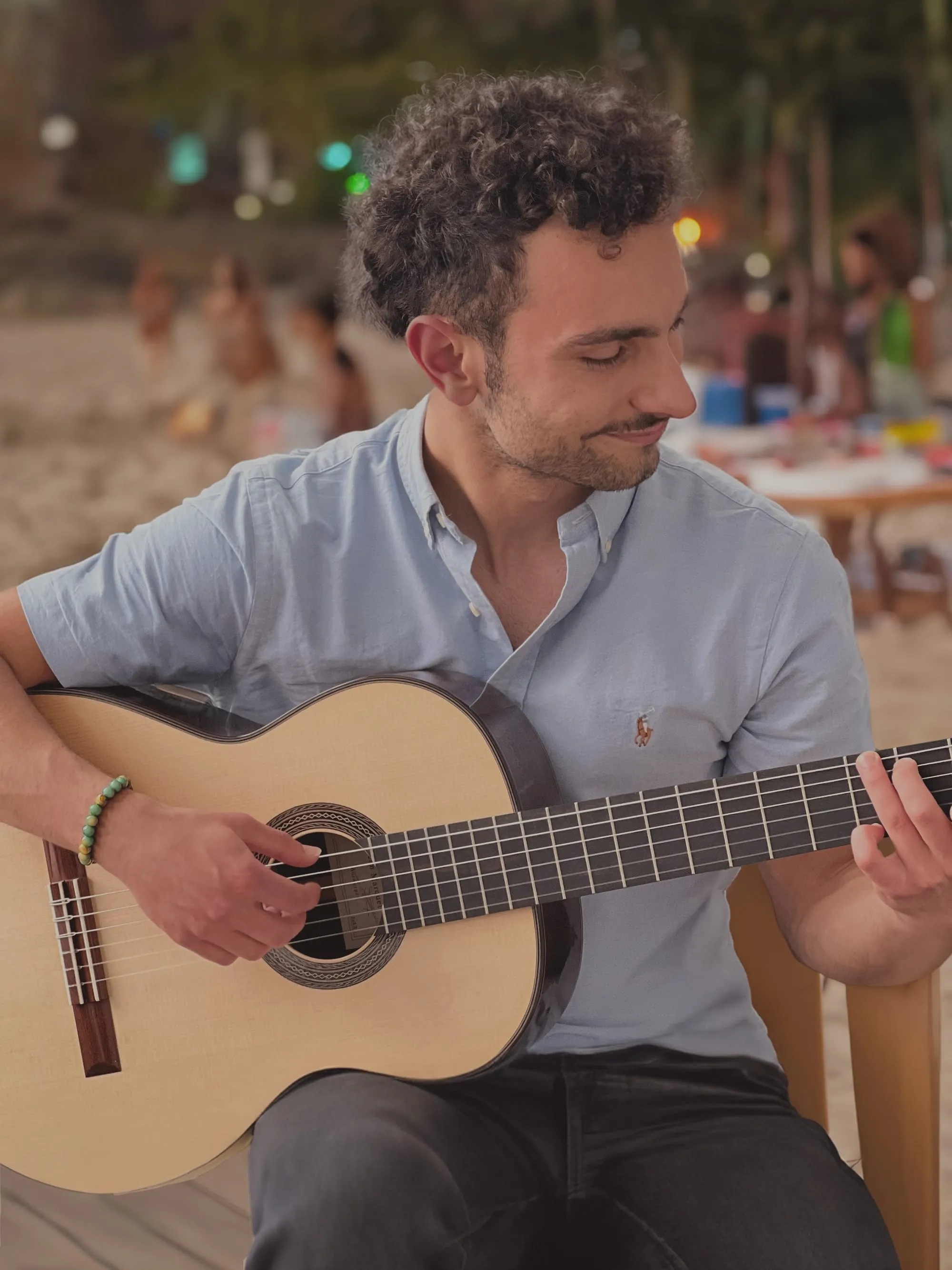 Playing music outdoors