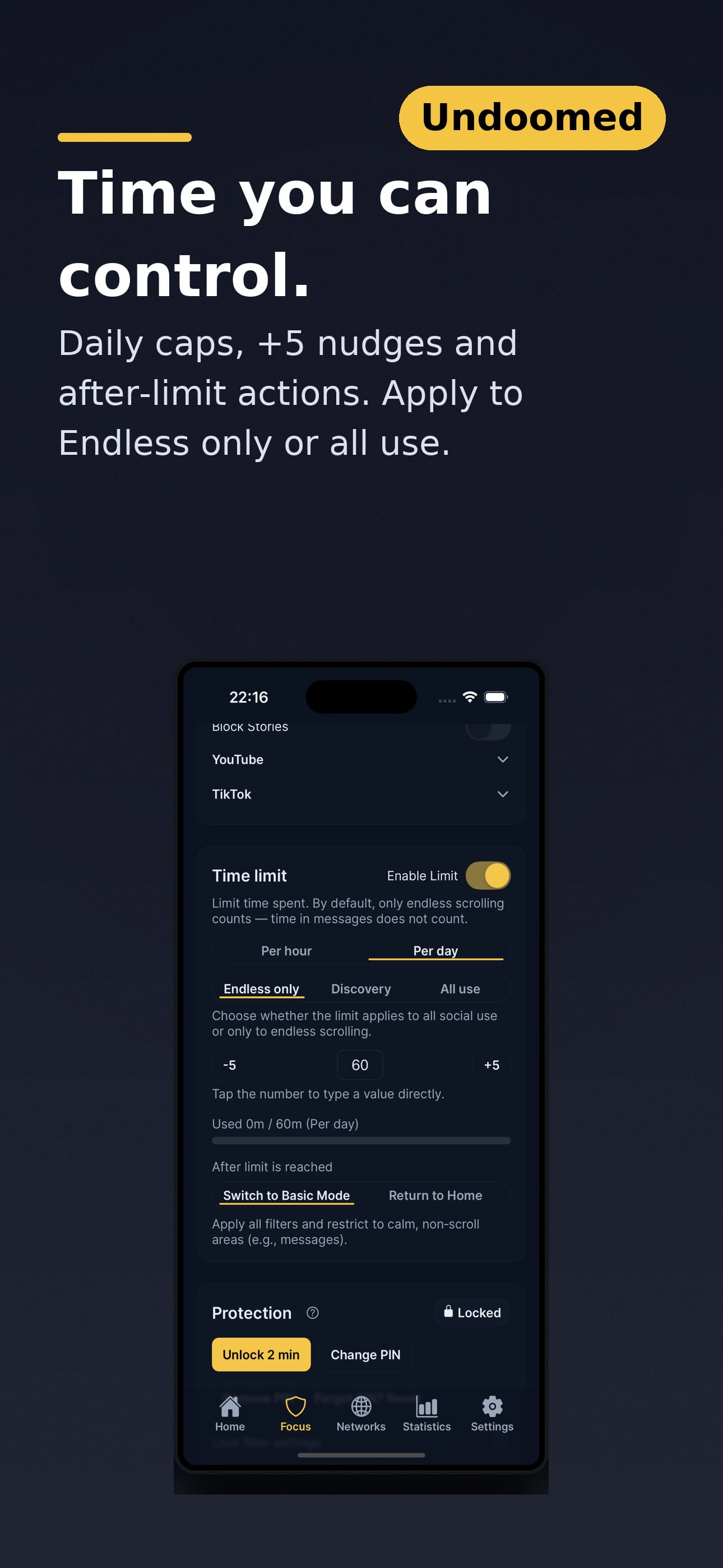 Undoomed — app screen 2